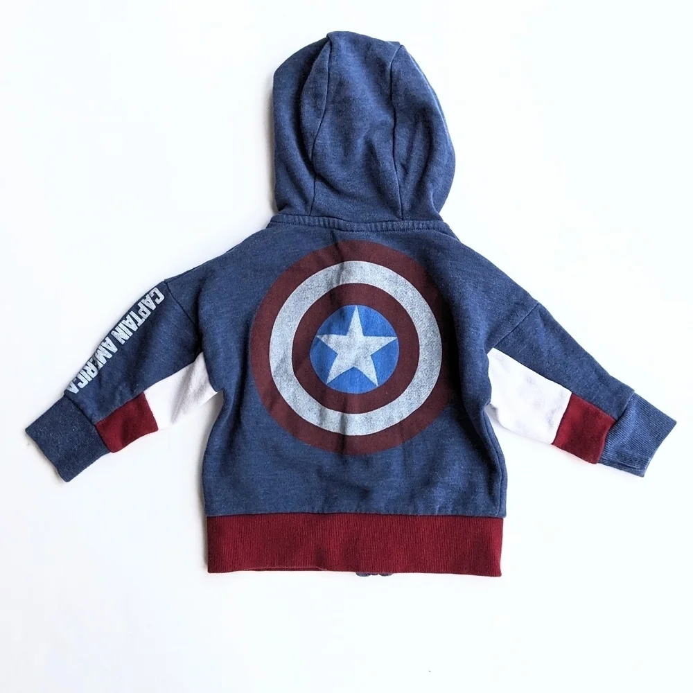Marvel Hoodie Sweatshirt & Jeans 4PC Bundle